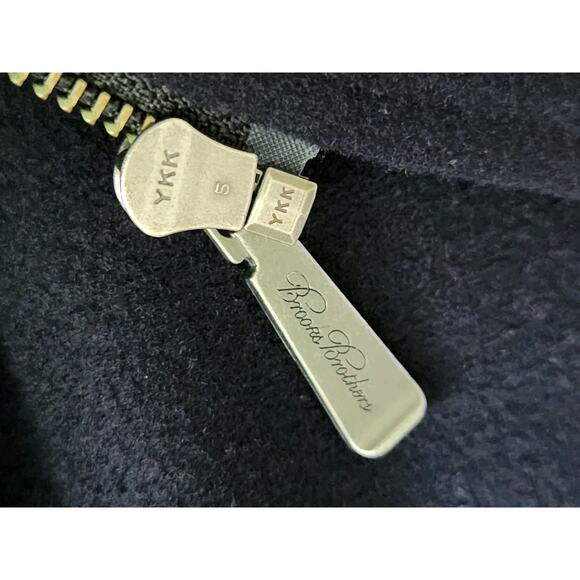 Brooks Brothers x Loro Piana Storm System Navy Mens 100% Wool Jacket Coat XL - Picture 7 of 7